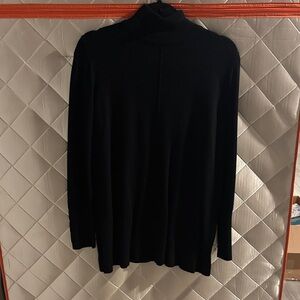 Anne Klein Classic Black Turtleneck Sweater
